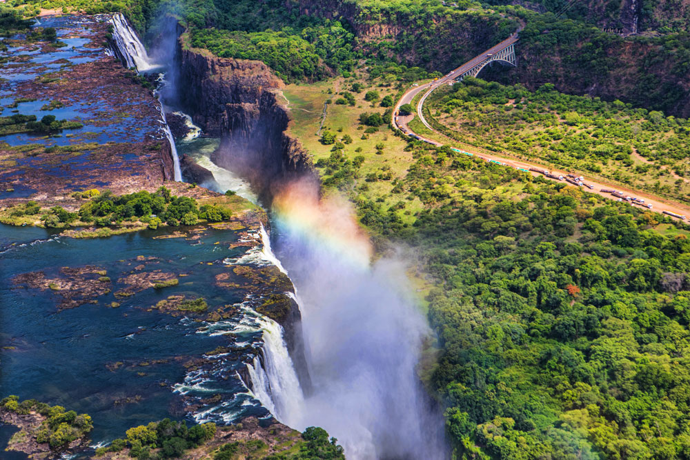 Zimbabwe heeft een prachtige natuur, met als kroon de victoria watervallen